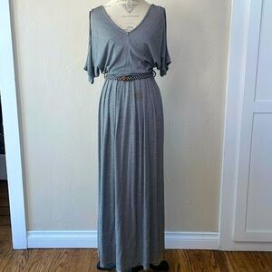 4/$20 Loveappela Striped Maxi Dress